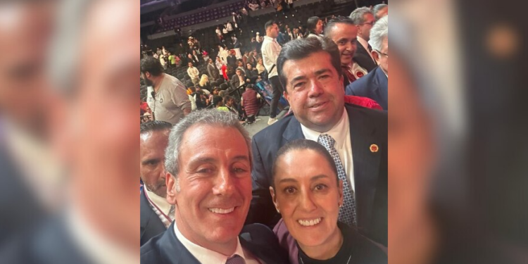 At the CATEM Congress, Pepe Chedraui Accompanies Claudia Sheinbaum and Pedro Haces