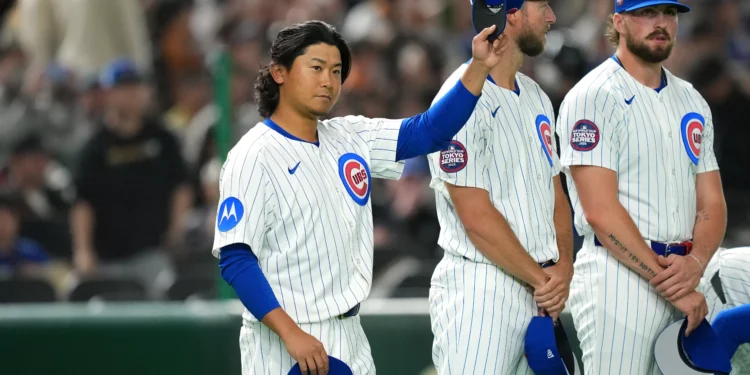 How Shota Imanaga is preparing for Tokyo series against Dodgers
