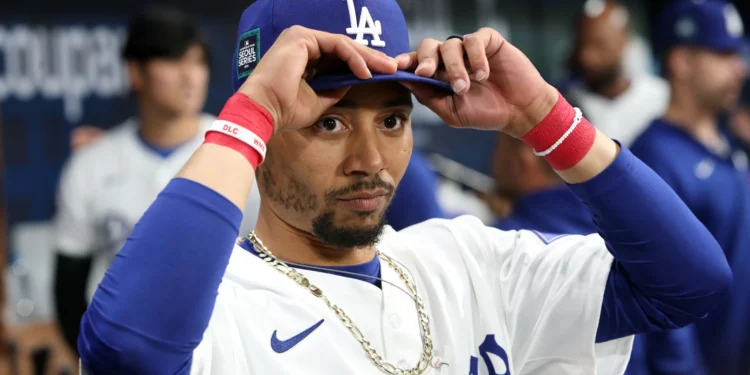 Dodgers star Mookie Betts in danger of missing Tokyo series against Cubs