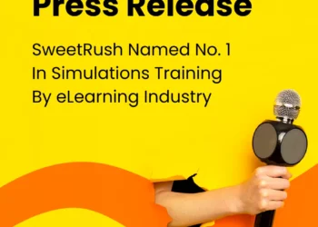 SweetRush Named No. 1 In Simulations Training By eLearning Industry