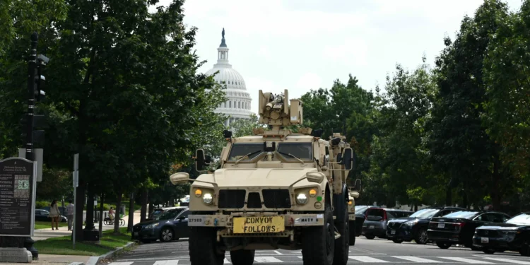 Price Tag for Trump’s D.C. Military Surge: At Least $1 Million a Day