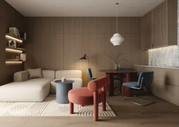 Victoria Moshchynska Transforms This Compact Apartment Into a Visually Expansive Space