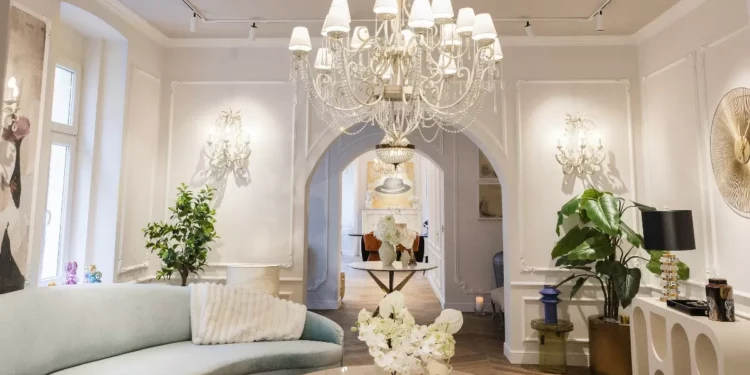 Grandiosa Design Create an Elegant Fusion of Showroom and Studio