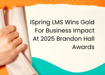 iSpring LMS Wins Gold For Business Impact At 2025 Brandon Hall Awards