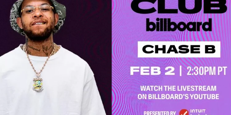 Chase B to Open Billboard Presents THE STAGE at SXSW in New Content Series with Intuit TurboTax