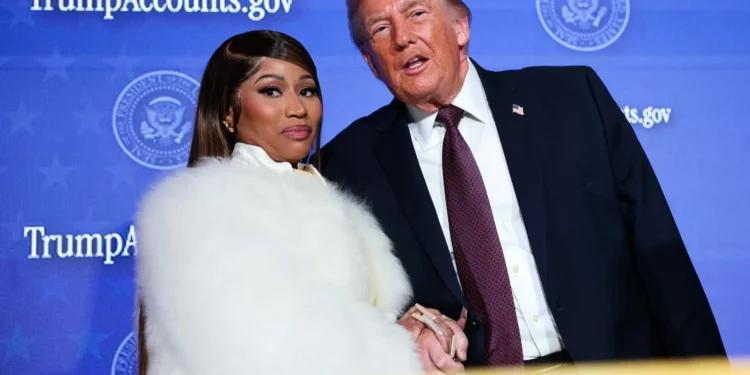 Donald Trump Declares ‘I Love Nicki Minaj’ at White House Black History Month Reception: ‘She Gets It’