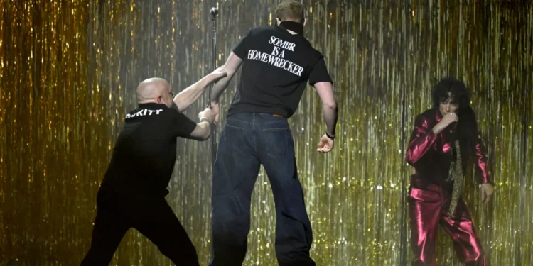 Sombr’s 2026 BRIT Awards Onstage Attack Sparks Speculation Over Whether It Was Staged